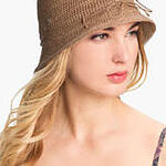 Hat-Helen Kaminski 'Nantale' Packable Raffia Cloche