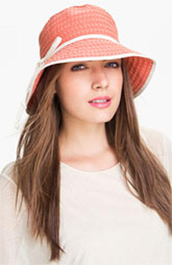 Hat-Nordstrom Ribbon Plaited Cloche