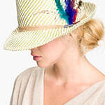 Hat-Michael Stars Feathered Fedora