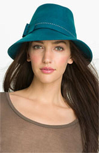Hat-Halogen® Stitched Belt Wool Fedora