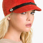 Hat-Lauren Ralph Lauren Corduroy Riding Cap