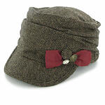 Hat-Grace Ashton - Herringbone Fisherman Cap