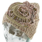 Hat-Grace Sally - Knit Flower Watch Cap