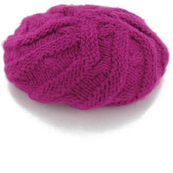 Hat-San Diego Lilac - Acrylic Knit Beret