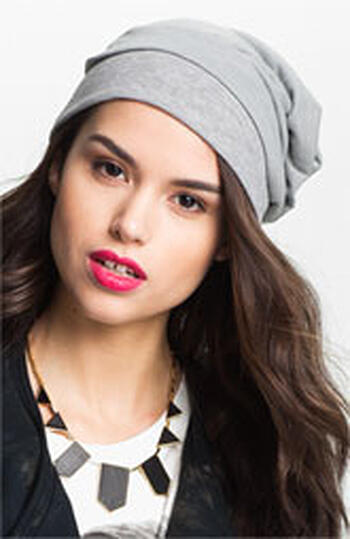 Hat-Grace Hats 'Stitch' Slouchy Beanie