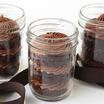 Chocolate Cup Cake in Jar
