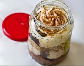 Tiramisu Cup Cake in Jar