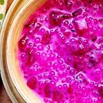 Dragon Fruit Coconut Sago
