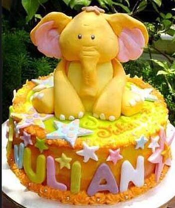 Baby Shower -1st Birthday Cake