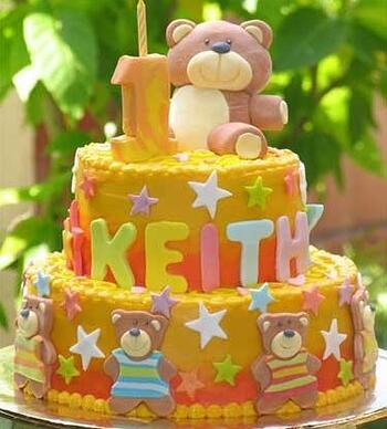Baby Shower -1st Birthday Cake