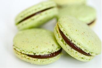 Pistachio Macarons