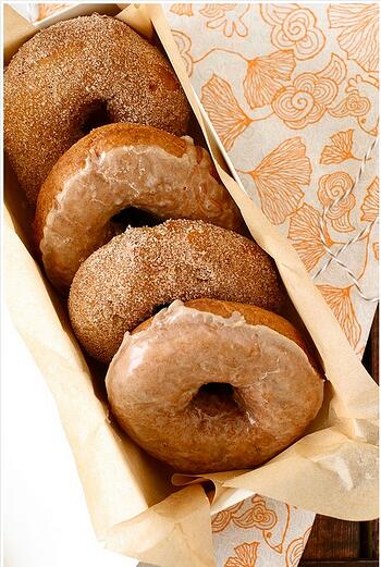 Pumpkin Doughnuts