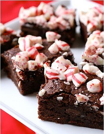 Peppermint Brownies