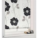 Jessica Roller Blind -Cream and Black