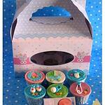 Cup Cake for Full Moon -Baby Boy (Min 10 Boxes)