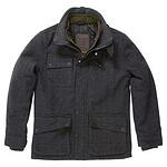 Grey Wool Double Layer