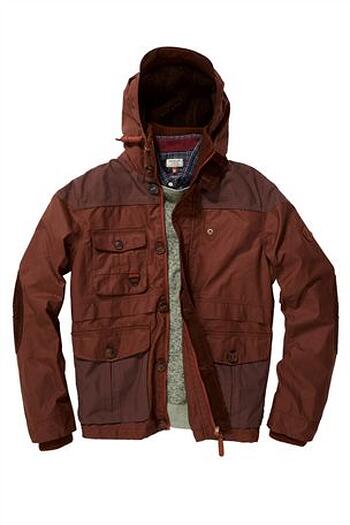 Red Hooded Jacket