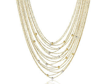 GLAMOROUS IN GOLD NECKLACE