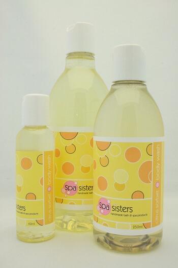 Citrus sorbet body wash