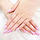Pink Zebra Nail Sticker