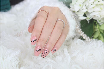 Ribbon Tie Nail Patch-X'mas Gift