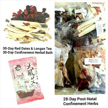 Confinement Herbs-28 Days Delux Package