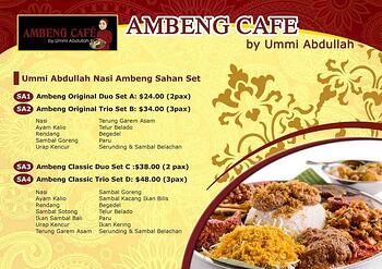 Ambeng Platter for 2
