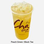 Peach Green/Black  Tea