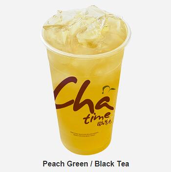 Peach Green/Black  Tea
