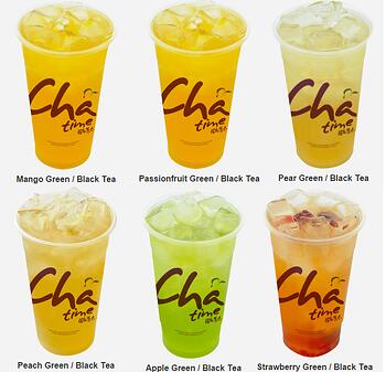 2 Large Cups of any fruity drinks