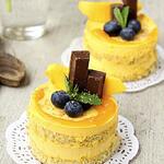 Mango Pudding Cake