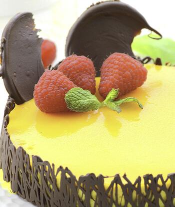 Mango Mousse Cake