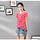 Leaves Printing Short Sleeve T Shirt