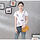 Leaves Printing Short Sleeve T Shirt