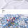 Floral Rectangular Printing Short Sleeve T Shirt