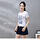 Floral Rectangular Printing Short Sleeve T Shirt
