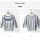 Grey Blouse With 3/4 Sleeve