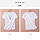 Small V Short Sleeve T Shirt -White M