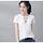 Small V Short Sleeve T Shirt -White S